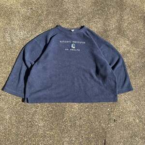 Vintage National Institutes of Health NIH Fleece Pullover Sweatshirt Made in USA